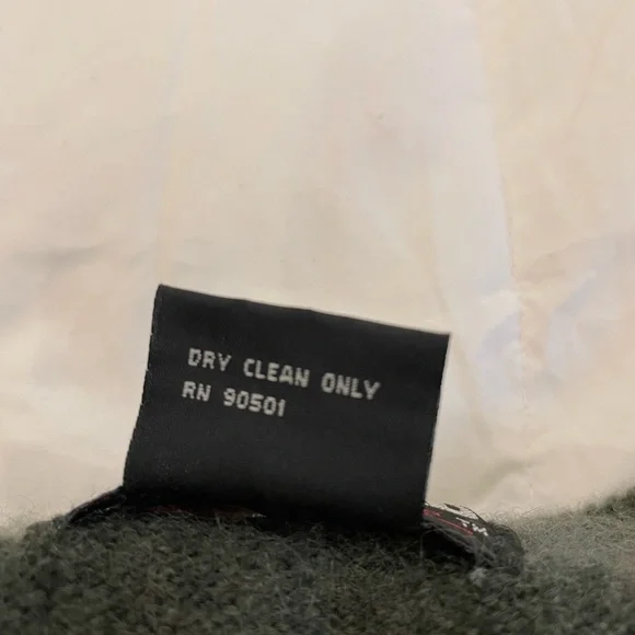 Kirkland Forest Green Cashmere Sweater Size Small - Picture 9 of 9